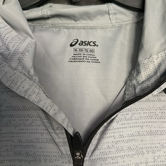 ASICS‎ Men’s gray light rain jacket size XL - Picture 3 of 9